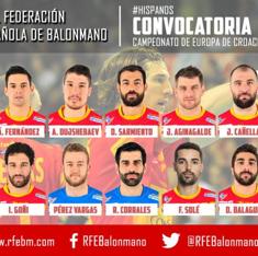 Convocatoria selección española balonmano.