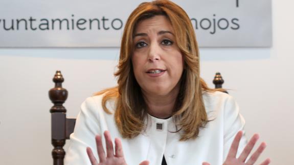 La presidenta andaluza, Susana Díaz.