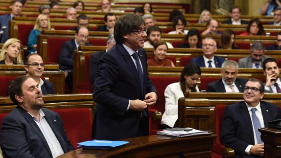 Parlamento de Cataluña.