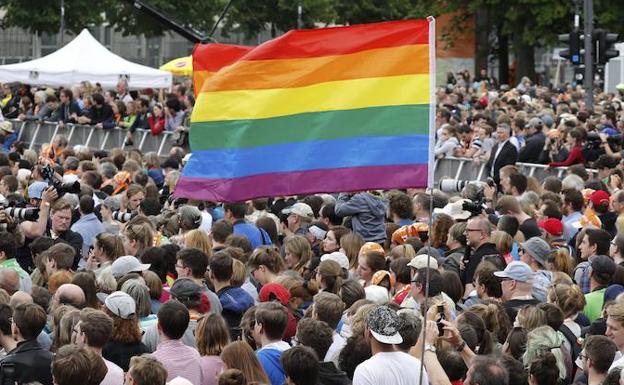 Bandera homosexual.