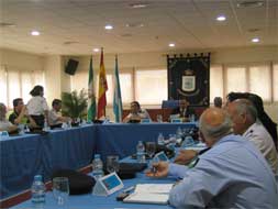 Responsables de la Policía Local y Nacional mantienen una reunión en Fuengirola
