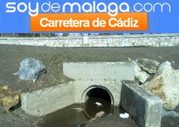 Problemas de saneamiento y suciedad en las playas de Huelin