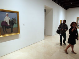 19 óleos y esculturas se podrán ver por primera vez en la pinacoteca malagueña. / SALVADOR SALAS