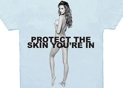 Irina Shayk, la novia de Cristiano Ronaldo, desnuda por una buena causa
