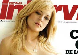 Nirah, en la portada de Interviú.