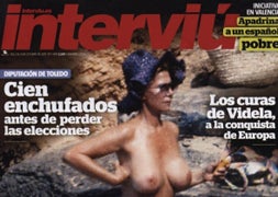 La duquesa de Alba, en topless en Interviú días antes de su boda