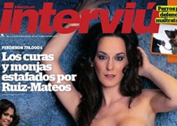 Detalle de la portada de 'Interviú'.