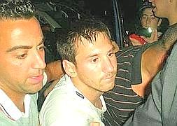 Messi, ¿borracho tras una fiesta?