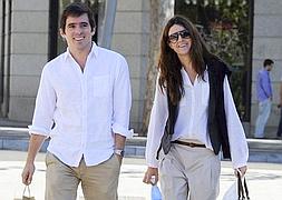 José María Aznar hijo junto con su mujer Mónica Abascal