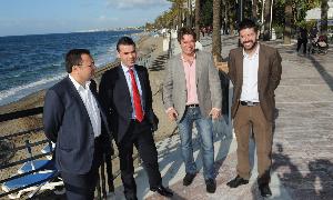 El PSOE denuncia que con el Gobierno de Rajoy se invierte 20 veces menos en el litoral que con el socialista