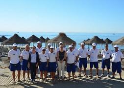 Los hamaqueros de Fuengirola lucirán uniforme este verano