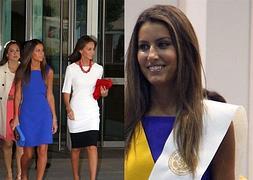 A la derecha Ana Boyer; a la izquierda con su madre, Isabel Preysler y su hermana Tamara. :: A. Monterubio y I. Cuenllas