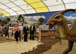 Inauguración este viernes del Dinosaurios Park, ubicado junto al Palacio de Congresos. :: M. C. Jaime