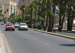 El paseo marítimo Pablo Ruiz Picasso es uno de los tramos pedidos. / SUR