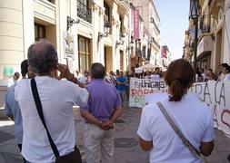 Uno de los momentos de la concentración. V. Melgar