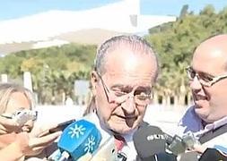 El alcalde de Málaga ha descartado presentarse como aspirante.  Vídeo: Carlos Bueno