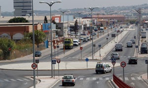 El desdoblamiento de la carretera Azucarera-Intelhorce ha mejorado considerablemente los accesos al Guadalhorce. :: Sur