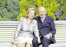 Alberto II y Paola de Bélgica se casaron en 1959 y tienen tres hijos. :: Afp