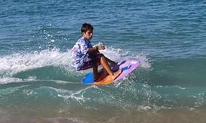 Los malagueños dominan el Campeonato de España de skimboard