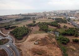Vista aérea de los terrenos del antiguo Campamento Benítez.:: SUR