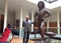 Pimentel, esta mañana en el Rectorado. Foto: Salvador Salas Vídeo: R. Aparicio / Carlos Bueno