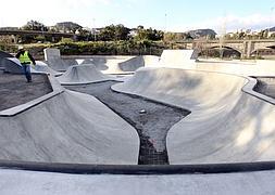 El Ayuntamiento asume la gestión del 'skate park' del Parque del Norte y prevé abrirlo en verano