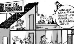 Ángel Idígoras dibuja sobre la crisis en el Gobierno andaluz