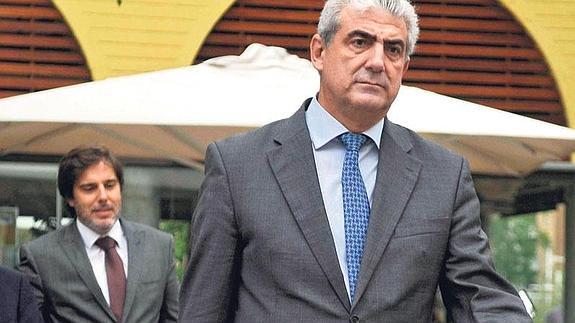 Antonio Lozano y Buenaventura Aguilera, en los juzgados sevillanos