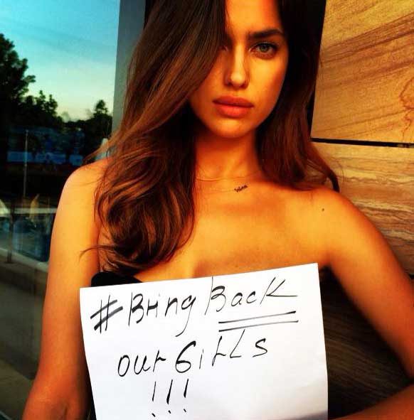 Polémico desnudo de Irina