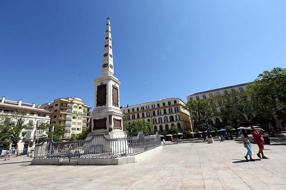 Plaza de la Merced, la plaza mayor