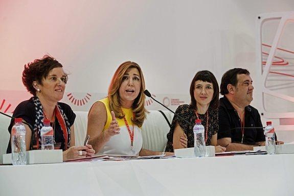 Díaz, en la clausura del congreso federal extraordinario del PSOE