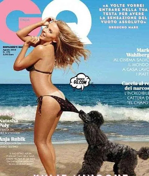 Kylie Minogue es la portada del último número de GQ. 