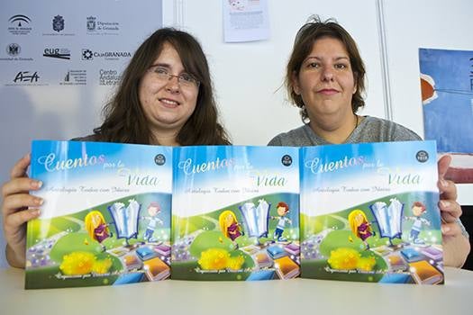 Arcoya, a la derecha, con Maldonado, en la presentación del libro ’Todos con Idaira’.