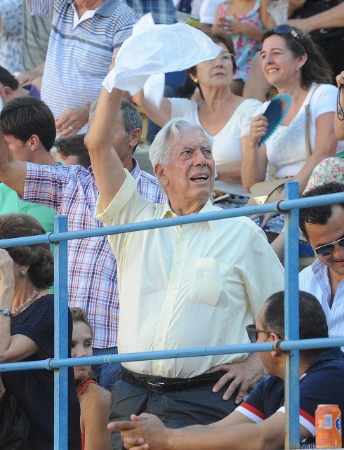 Vargas Llosa pidió la oreja con intensidad.