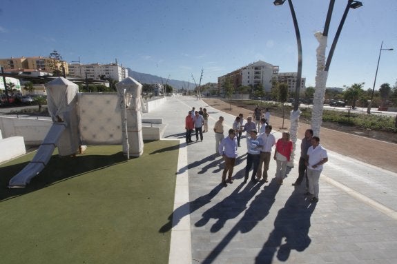 El bulevar entra en su recta final y abrirá al público a principios de octubre