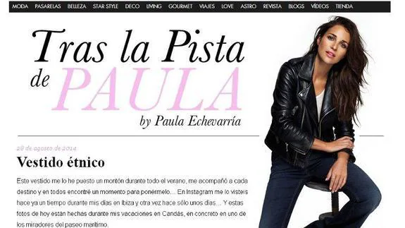 Paula Echevarría, ¿cansada de su blog?