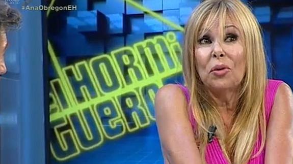 Ana Obregón calienta El Hormiguero: "Me he corrido en el asiento"