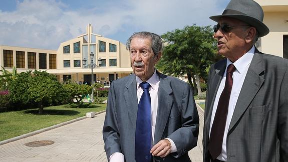 Manuel Alcántara y López Cohard, esta mañana en Parcemasa.