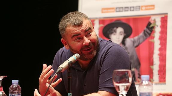 Jorge Javier Vázquez, en la presentación del espectáculo en Málaga 