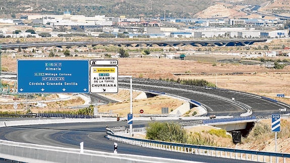 El acceso norte al aeropuerto conllevará el desdoblamiento de la conexión con Alhaurín