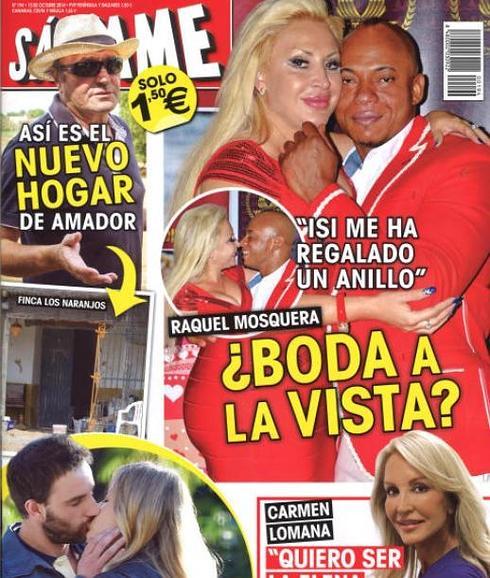 Dani Rovira besa a una joven rubia en la portada de Sálvame