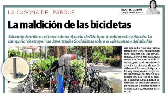 La maldición de las bicicletas