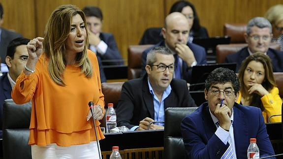 Susana Díaz anuncia un incremento de 90 millones en obra pública
