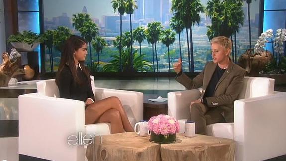 Selena Gomez y Ellen DeGeneres. 