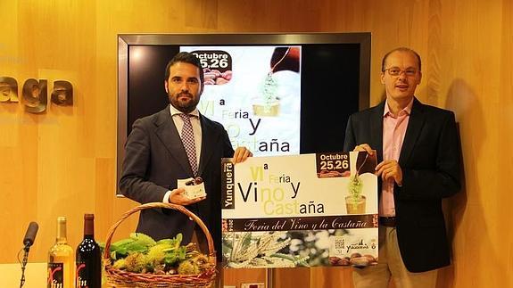 Rutas por la Sierra de las Nieves, concurso de cocina y ‘pisá’ de la uva, en la VI Feria del Vino y la Castaña de Yunquera