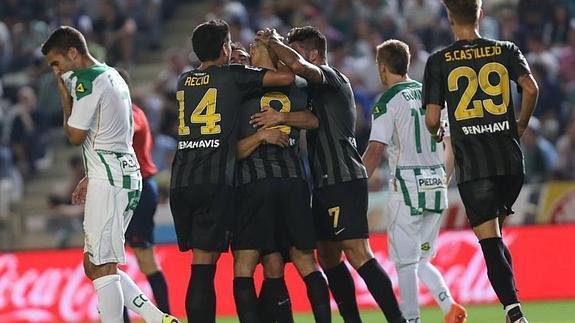 El Málaga venció al conjunto cordobés en el partido de Liga. 