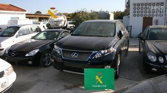 Cae una banda que vendía coches de lujo robados en Málaga en Europa del Este
