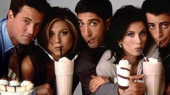 Los personajes de Friends. 