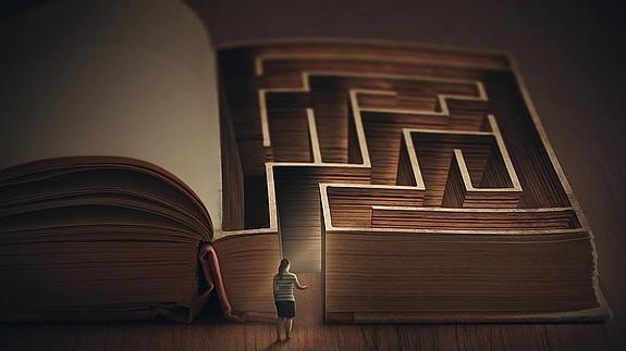 La biblioteca en el laberinto