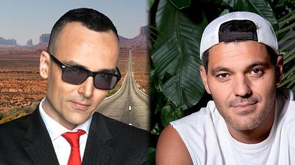 Risto Mejide y Frank Cuesta. 